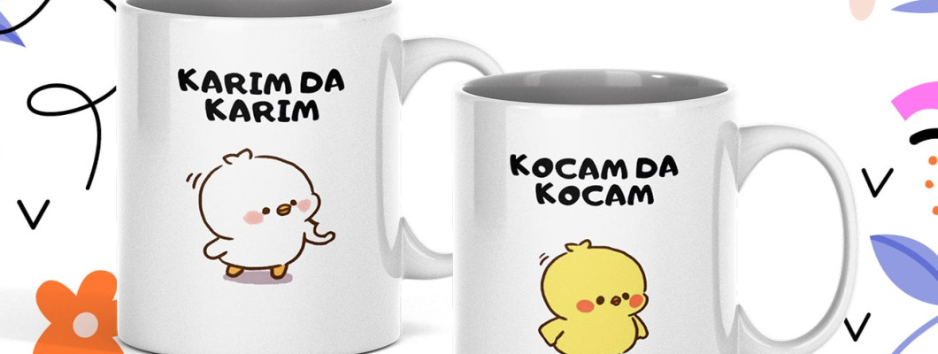 Karım da Karım, Kocam da Kocam! Sevginizi Mizahla Taçlandıran Kupalar!